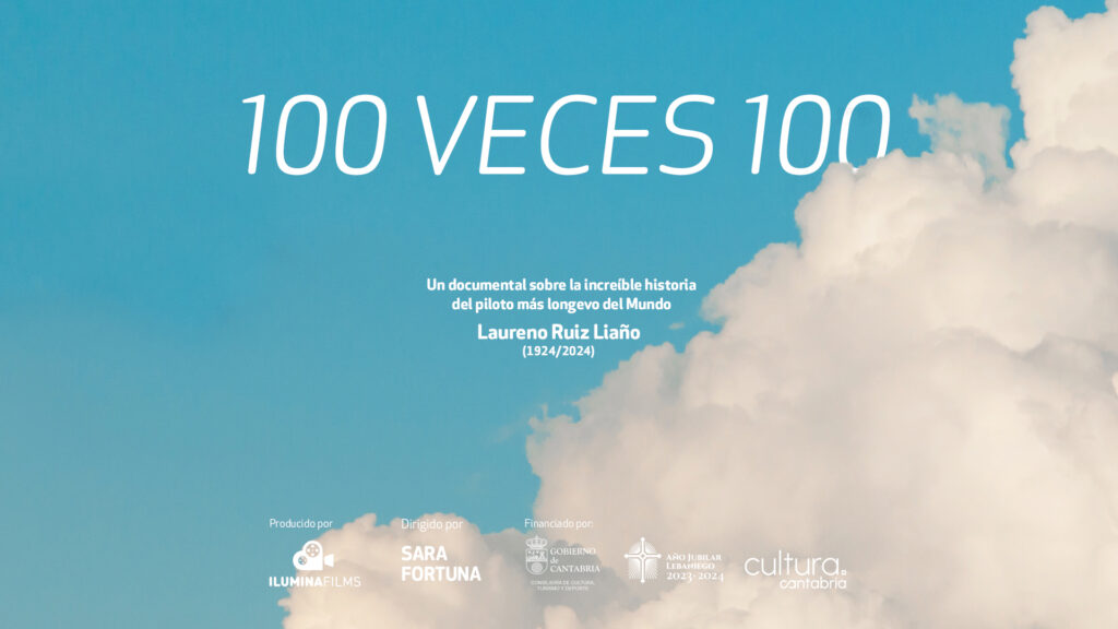 Cartel Cortometraje Documental`100 veces 100` 